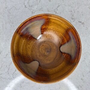 Sango Bowl Splash 4951 Reactive Glaze Brown